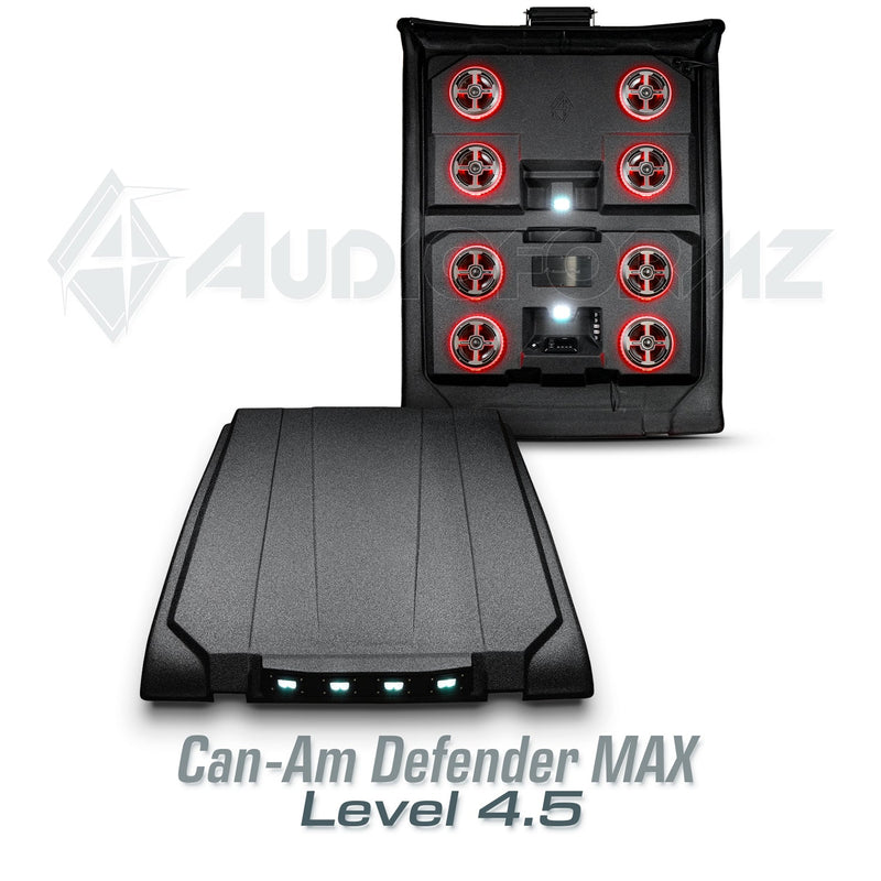 2026+ Can-Am Defender MAX HD11 Stereo Tops (4-Door)