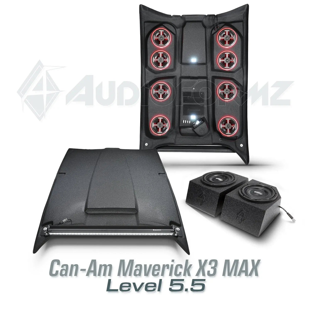 Can-Am Maverick X3 MAX Stereo Tops (4-Seat) Can-Am