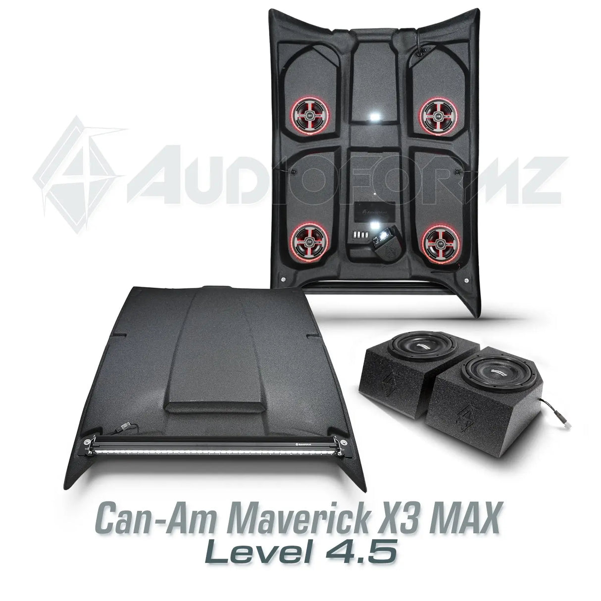 Can-Am Maverick X3 MAX Stereo Tops (4-Seat) Can-Am