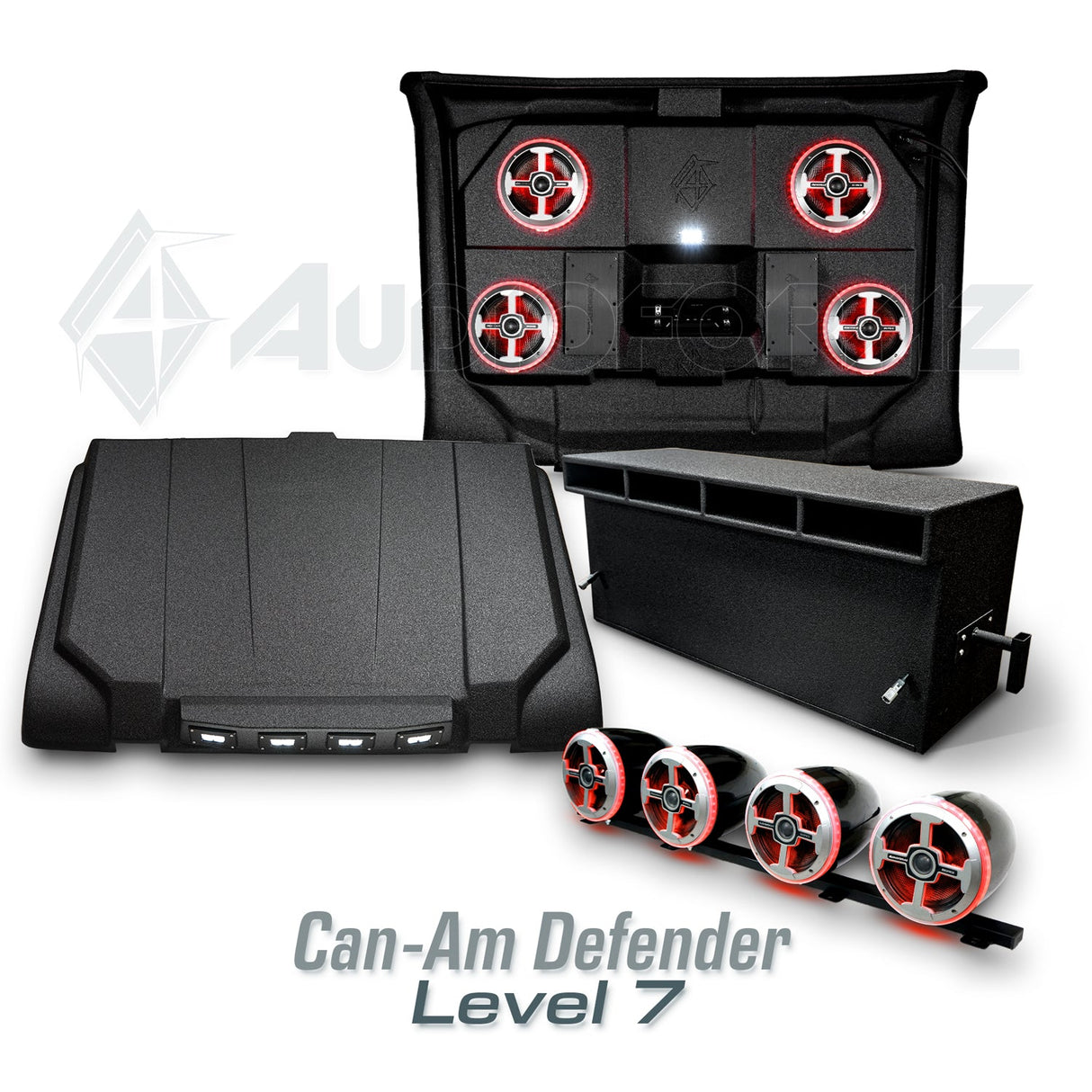 2016+ Can-Am Defender HD7-HD10 Stereo Tops (2-Door)
