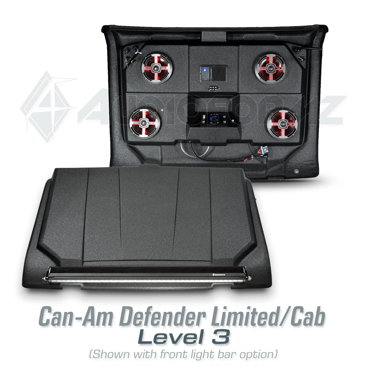 2016-2025 Can-Am Defender HD7-HD10 Limited/Cab Stereo Tops (2-Door) Can-Am