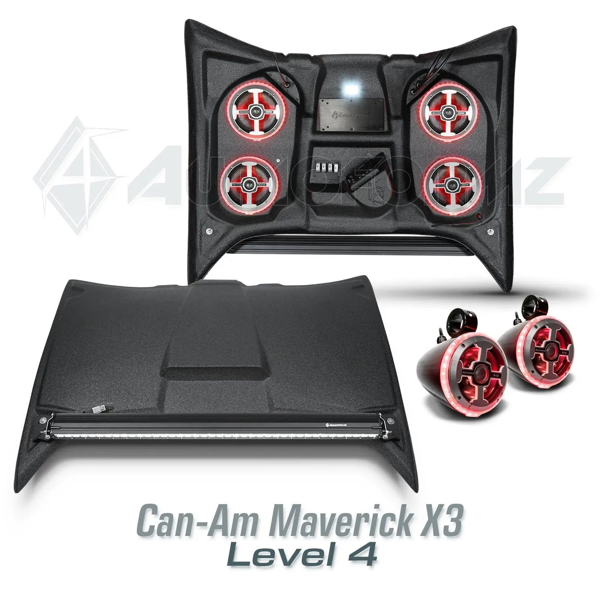 2017+ Can-Am Maverick X3 Stereo Top (2-Seat) Can-Am