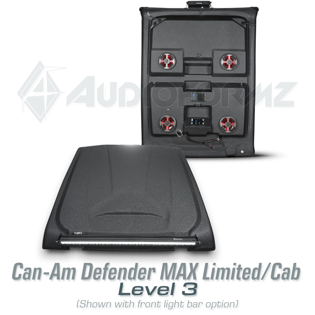 2016-2025 Can-Am Defender MAX HD7-HD10 Limited/Cab Stereo Tops (4-Door)