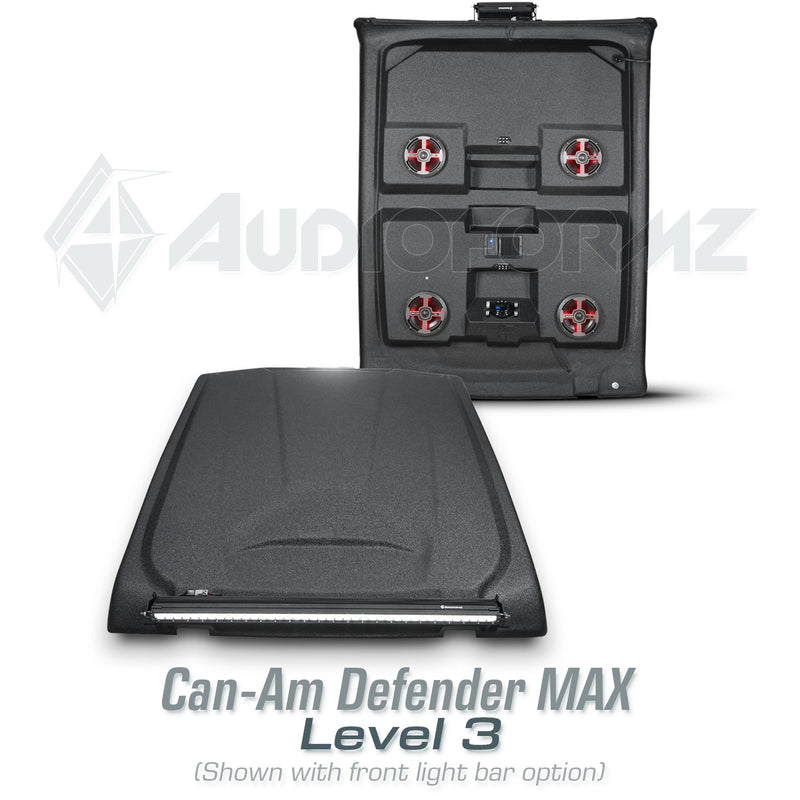 2026+ Can-Am Defender MAX HD11 Stereo Tops (4-Door)
