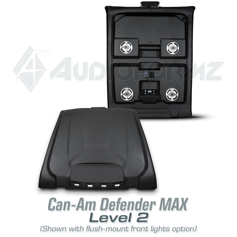 2016+ Can-Am Defender MAX HD7-HD10 Stereo Tops (4-Door)