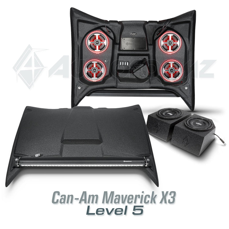 2017+ Can-Am Maverick X3 Stereo Top (2-Seat)