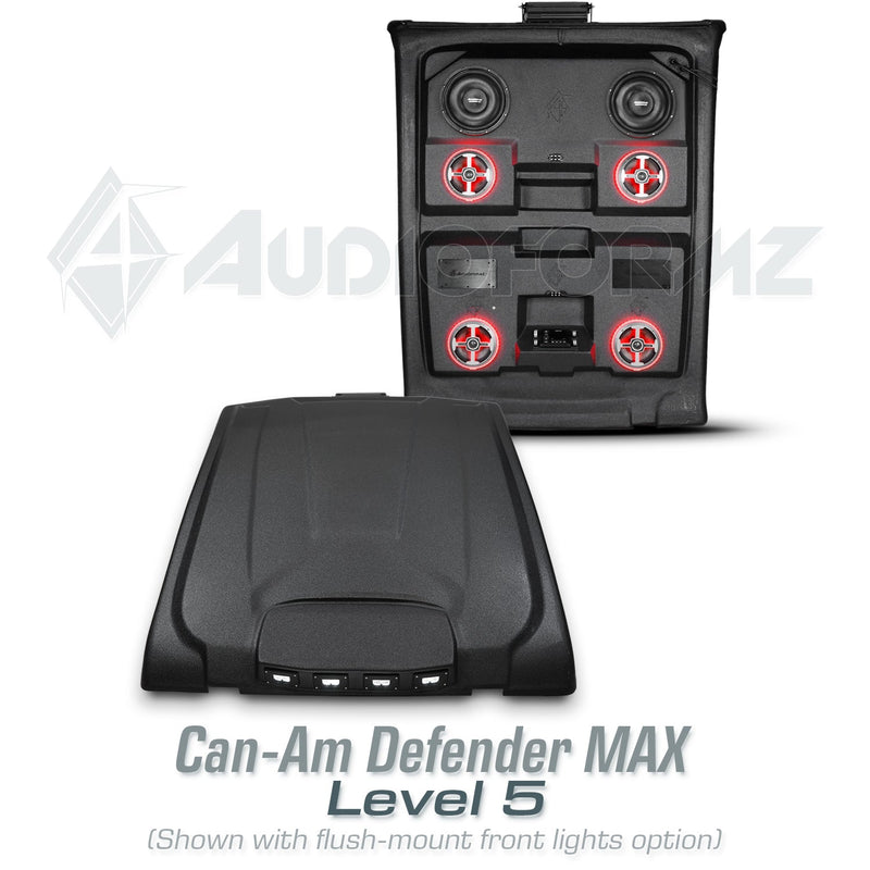2016+ Can-Am Defender MAX HD7-HD10 Stereo Tops (4-Door)