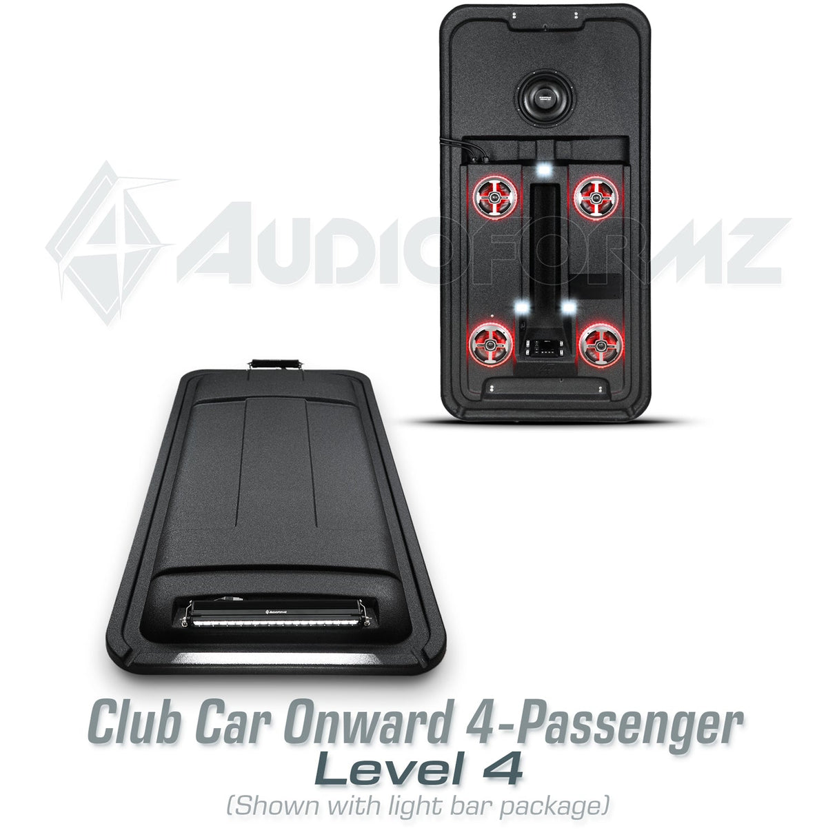 Club Car Onward 4-Passenger Golf Cart Stereo Tops (4-Seat) Club Car