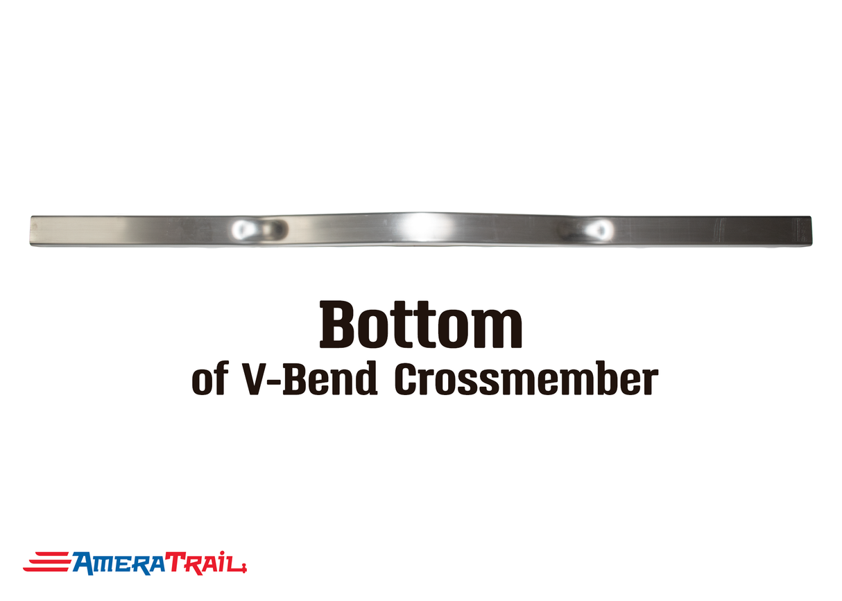 80 X 3 X 3" V Bend Cross Member, 1/4" Wall, Structural Aluminum