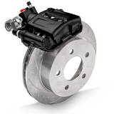 New Direct Fit 4 Wheel Drum to Disc Brake Conversion Kit W/DS Rotors (5 Lug). Black A112-2BK-DS