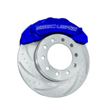 American Made B8 Beast 8-Piston Direct Fit Billet Aluminum Front Caliper Upgrade Kit. Blue A424-20BU