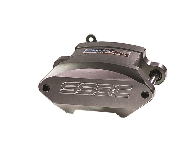 American Made Sport R1 Billet Aluminum Rear Drum to Disc Brake Conversion Kit W/Rotors. Clear W155-3