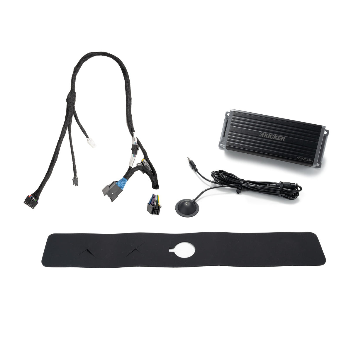 Kicker Plug & Play 200.4 Key Amp Bundle 2 & 4-Door (NON B&O System) | '21- Current Ford Bronco