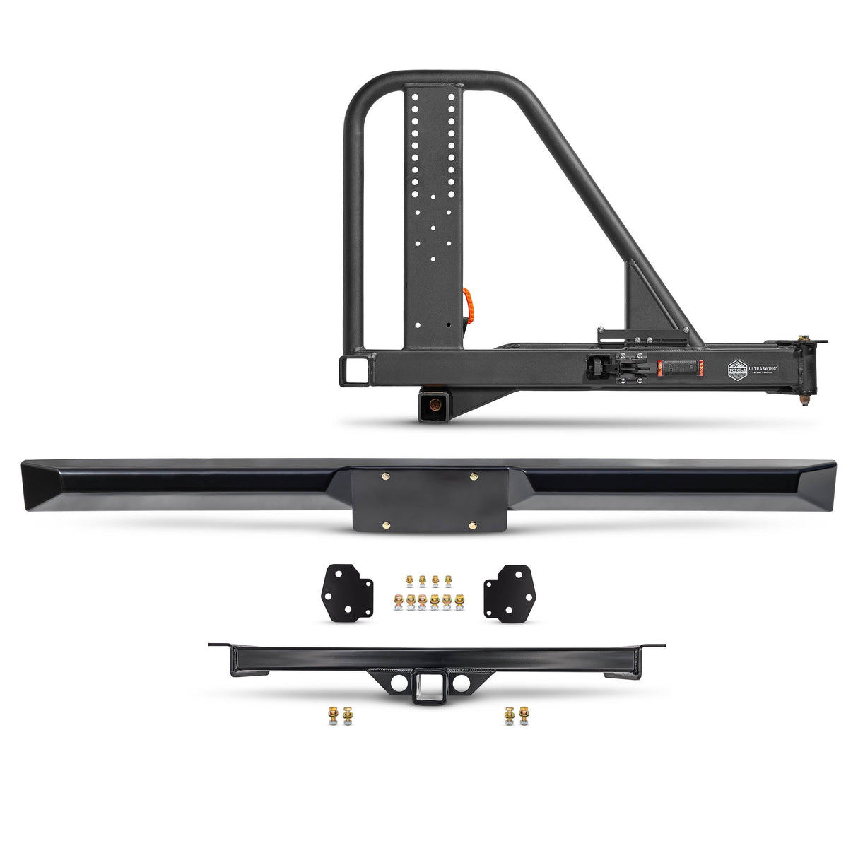 Desolate Motorsports Bronco Plate Rear Bumper - 1980-1996 Ford Bronco Desolate Motorsports