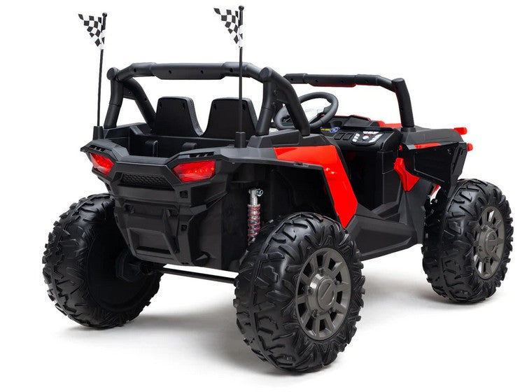 2-Seater 24V Electric Ride-On ATV Buggy with Magic Cars Remote Control for Kids