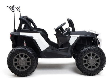 2-Seater 24V Electric Ride-On ATV Buggy with Magic Cars Remote Control for Kids