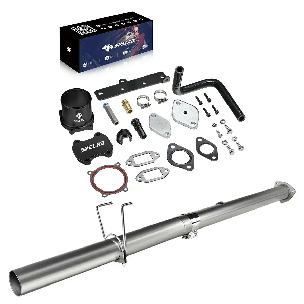 SPELAB for 13-18 Dodge Ram 6.7L Diesel EGR Plate Cooler & Throttle Valve Delete Kit