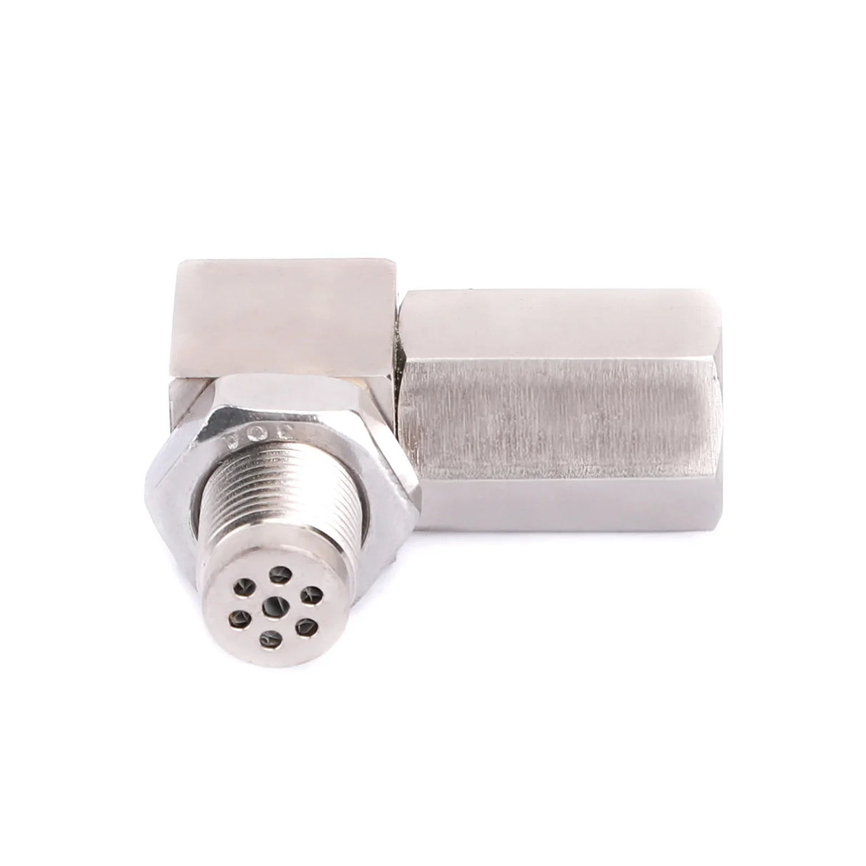 90 Degree Check Engine Light Eliminator O2 Sensor Adapter with Mini CAT Fix P0420 Error Code Euro 5 standard