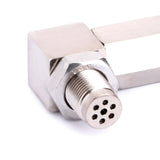 90 Degree Check Engine Light Eliminator O2 Sensor Adapter with Mini CAT Fix P0420 Error Code Euro 5 standard