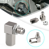 90° O2 Oxygen Sensor Spacer Fix P0420/P0042/P0430 Check Engine Light CEL Mini Catalytic Converter Euro 5 standard