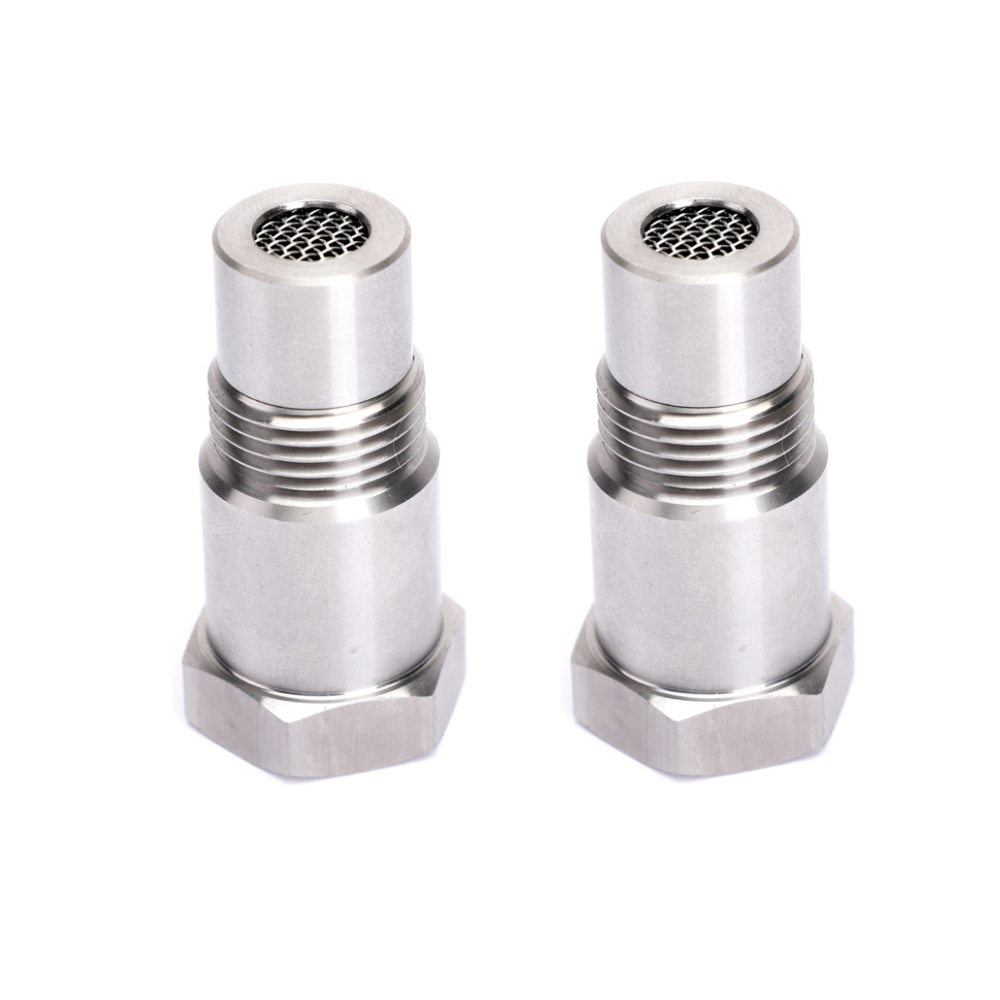 2PCS O2 Sensor Spacer Adapter M18*1.5 Oxygen CEL Check Engine Light Spacer