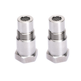 2PCS O2 Sensor Spacer Adapter M18*1.5 Oxygen CEL Check Engine Light Spacer