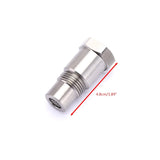 2PCS CEL Check Engine Light Oxygen Sensor Adapter M18 x 1.5 CEL On Fix Engine Light Eliminator Bung Kit Catalystic Converter