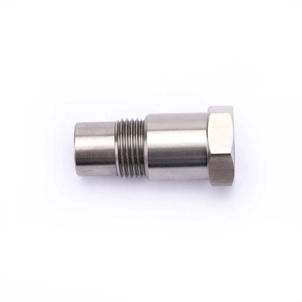 2PCS CEL Check Engine Light Oxygen Sensor Adapter M18 x 1.5 CEL On Fix Engine Light Eliminator Bung Kit Catalystic Converter