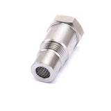 2PCS CEL Check Engine Light Oxygen Sensor Adapter M18 x 1.5 CEL On Fix Engine Light Eliminator Bung Kit Catalystic Converter