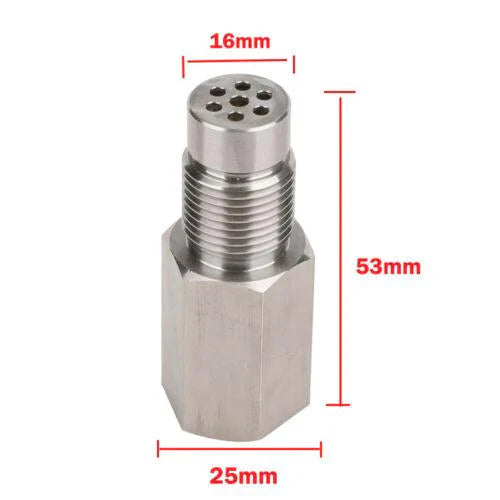CEL Eliminator Car O2 Sensor Adapter Spacer with Mini CAT Universal Fix Check Engine Light Euro 5 standard