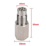 M18x1.5 O2 Sensor spacer Adapter Oxygen Sensor Simulator Extender Catalytic Converter CEL Eliminator with Mini CAT Euro 5 standard