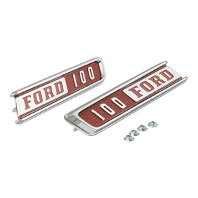 Hood Side Emblems - 1967 Ford F-Series Dennis Carpenter