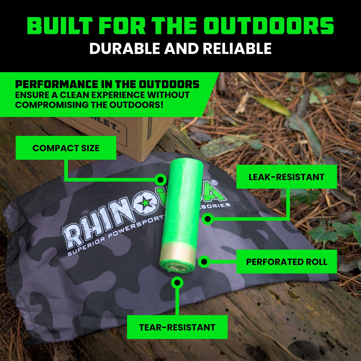 Portable Camping Toilet Bags