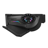 Can-Am Maverick X3 Front Door Speaker Panels with 6.5" NXL-IQ6/BK and Digital LED Lighting