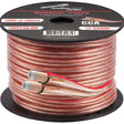 100FT 12AWG Speaker Cable (CABV-12-100CLR) Audiopipe