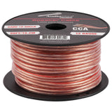50FT 12AWG Speaker Cable (CABV-12-50CLR) Audiopipe