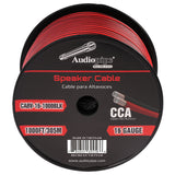 1000FT 16AWG Speaker Cable (CABV-16-1000BLK) Audiopipe