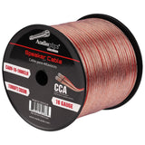 1000FT 16AWG Speaker Cable (CABV-16-1000CLR) Audiopipe