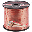 1000FT 18AWG Speaker Cable (CABV-18-1000CLR) Audiopipe