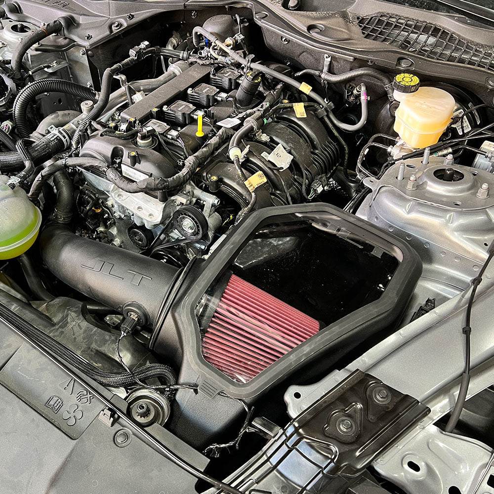 JLT Cold Air Intake with Snap-In Lid for 2015-23 Ford Mustang Ecoboost 2.3L Turbo - NO TUNE REQUIRED JLT