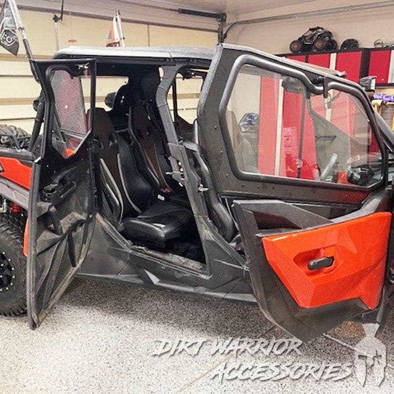 CANAM COMMANDER 2021+ 4-SEAT Cab Enclosure "THE VAULT" Upper Side Doors & Panels (Patent Pending)