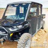CANAM DEFENDER 4-SEAT Cab Enclosure "THE VAULT" 2016+ Upper Side Doors & Panels to go with Super ATV Doors (Patent Pending)