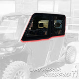 CANAM DEFENDER 4-SEAT Cab Enclosure "THE VAULT" Upper Side Doors & Panels (patent pending)