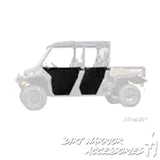 CANAM DEFENDER 4-SEAT Cab Enclosure "THE VAULT" 2016+ Upper Side Doors & Panels to go with Super ATV Doors (Patent Pending)