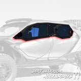 CANAM MAV R 4-SEAT Cab Enclosure "THE VAULT" Upper Side Doors & Panels (patent pending)