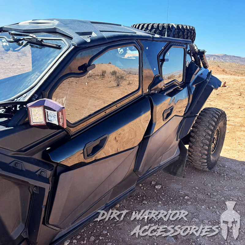 CANAM X3 4-SEAT Cab Enclosure "THE VAULT" Upper Side Doors & Panels (patent pending)