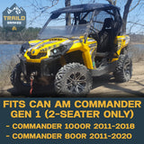 Can Am Commander 1000R/800R 2011-2020 Brass Brake Pad Set Traild
