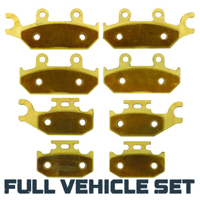 Can Am Commander MAX 1000R/800R 2014-2020 Brass Brake Pad Set Traild