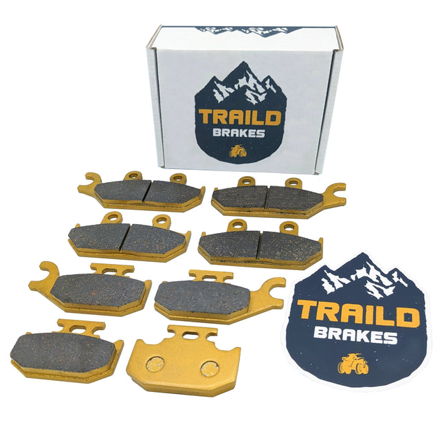 Can Am Commander MAX 1000R/800R 2014-2020 Ceramic Brake Pad Set Traild