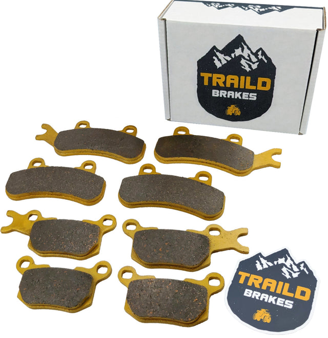 Can-Am Defender 3-Seater HD7 HD8 HD9 HD10 HD11 2016-2026 Ceramic Brake Pad Set Traild